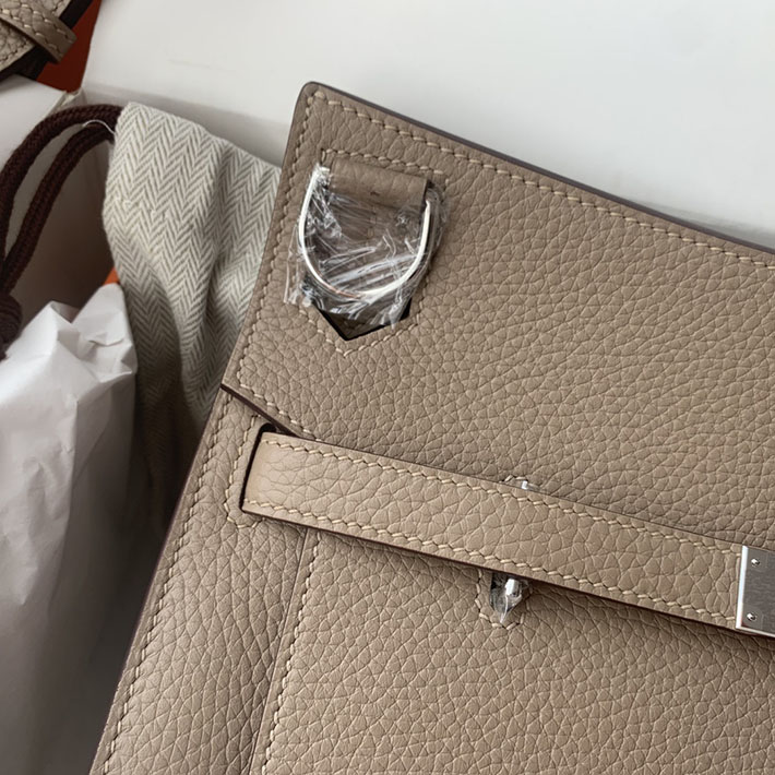 エルメス ジプシエールの通販 HERMES ジプシエール 28cm トゥルティールグレー トリヨンクレマンス シルバー金具 H061784CK81 エルメス ショルダーバッグ メンズ 人気 - 画像 (9)