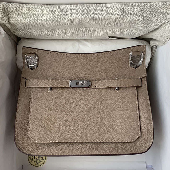 エルメス ジプシエールの通販 HERMES ジプシエール 28cm トゥルティールグレー トリヨンクレマンス シルバー金具 H061784CK81 エルメス ショルダーバッグ メンズ 人気 - 画像 (4)
