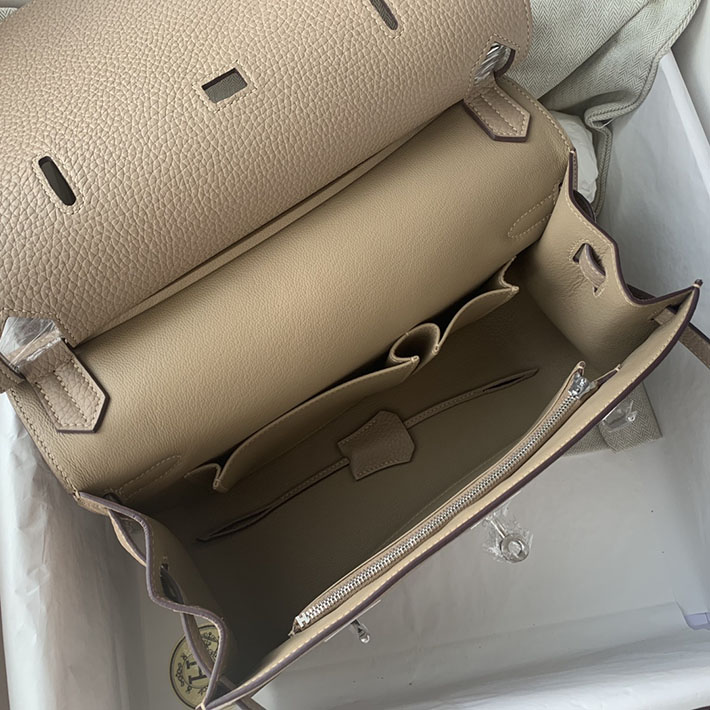 エルメス ジプシエールの通販 HERMES ジプシエール 28cm トゥルティールグレー トリヨンクレマンス シルバー金具 H061784CK81 エルメス ショルダーバッグ メンズ 人気 - 画像 (3)