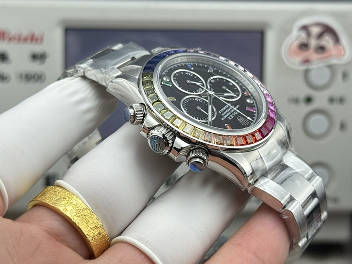 最高級ロレックススーパーコピー ROLEX コスモグラフ デイトナ レインボー ダイヤモンド サファイア 126599RBOW ロレックス コピー 代引き - 画像 (4)