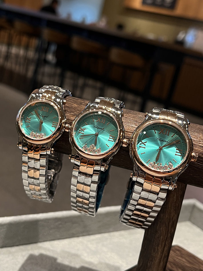 最高級ショパールスーパーコピー CHOPARD ハッピースポーツ クオーツ ルーセントスティール ダイヤモンド 2632802 ショパール ハッピースポーツ 芸能人 - 画像 (9)
