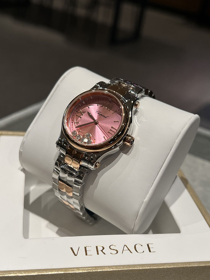 最高級ショパールスーパーコピー CHOPARD ハッピースポーツ クオーツ ルーセントスティール ダイヤモンド 2632802 ショパール ハッピースポーツ 芸能人 - 画像 (8)