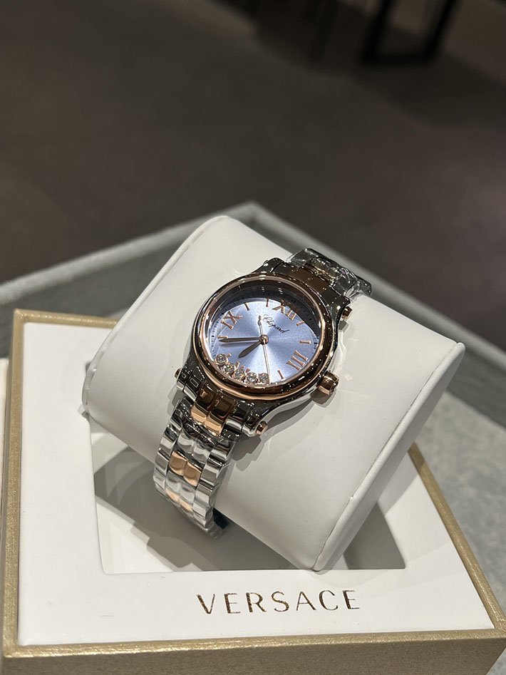 最高級ショパールスーパーコピー CHOPARD ハッピースポーツ クオーツ ルーセントスティール ダイヤモンド 2632802 ショパール ハッピースポーツ 芸能人 - 画像 (5)