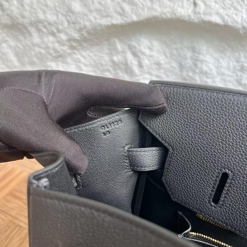 エルメスコピー通販 HERMES バーキン35 黒 ブラック トゴ ゴールド金具 H027634CC89 バーキン35 黒 定価 - 画像 (4)