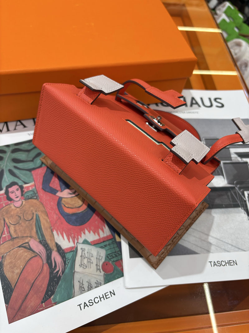 エルメスコピー通販 HERMES ケリードール ピクト ミニハンドバッグ ローズテキサス シルバー金具 2634139 ケリードール ピクト 安い - 画像 (3)