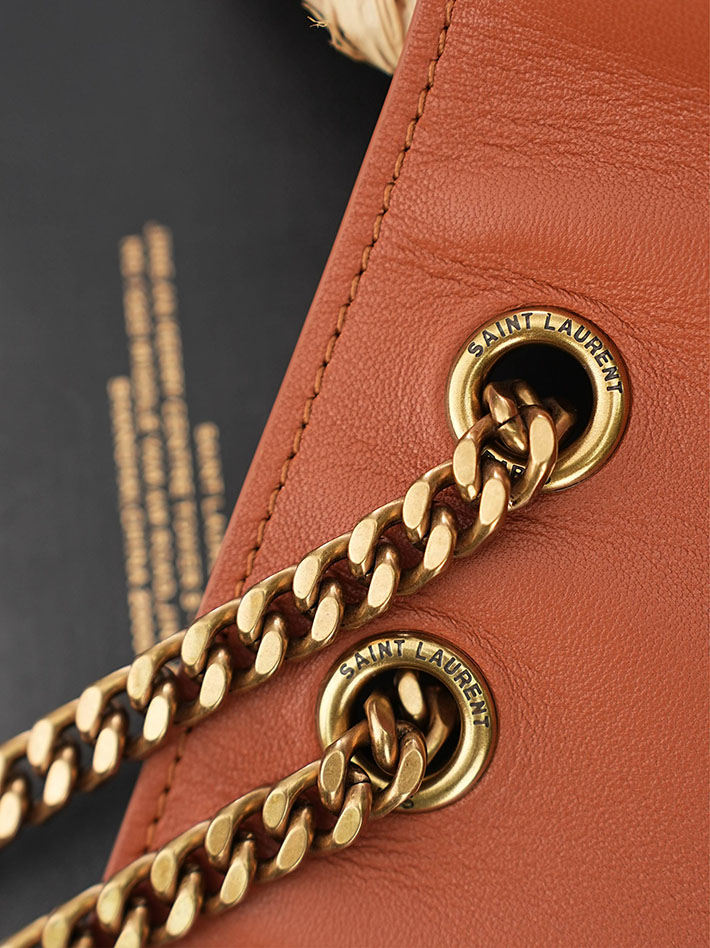 最高級サンローランスーパーコピー Saint Laurent ミニMANON ラフィア ナチュラル 774269GAAED9051 サンローラン バッグ 新作 - 画像 (4)