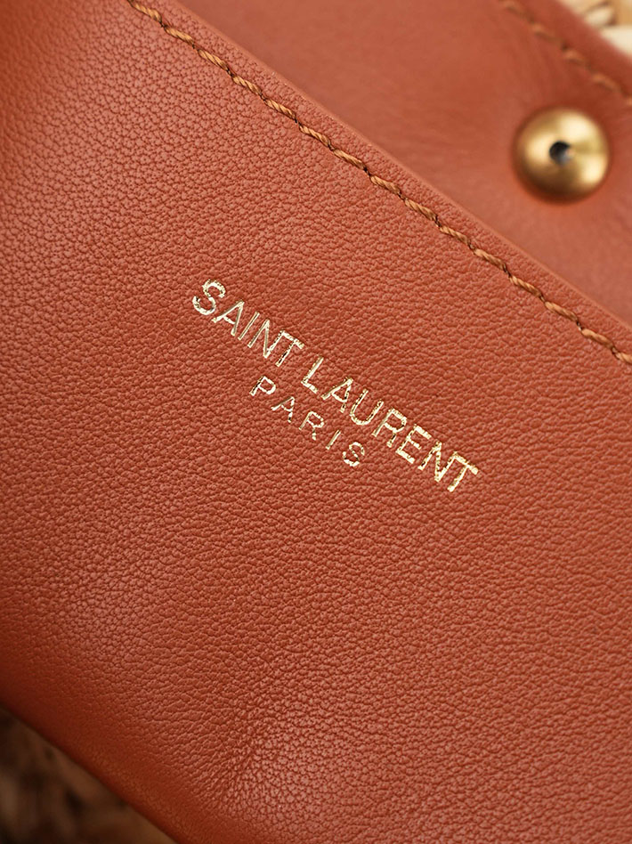 最高級サンローランスーパーコピー Saint Laurent ミニMANON ラフィア ナチュラル 774269GAAED9051 サンローラン バッグ 新作 - 画像 (2)