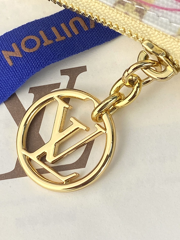最高級ルイヴィトンスーパーコピー Louis Vuitton カード&キーケース ポシェット・クレ バナナイエロー 2634193 ヴィトン 小銭入れ レディース - 画像 (3)