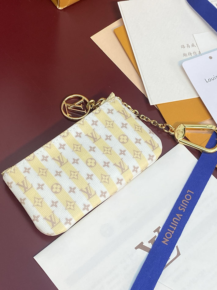 最高級ルイヴィトンスーパーコピー Louis Vuitton カード&キーケース ポシェット・クレ バナナイエロー 2634193 ヴィトン 小銭入れ レディース - 画像 (5)