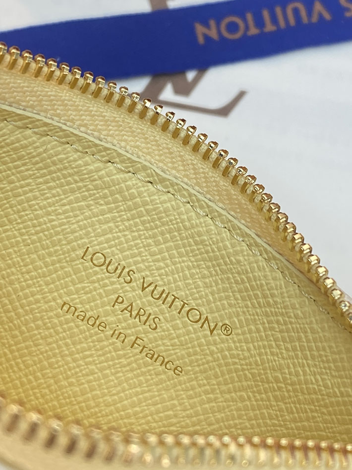 最高級ルイヴィトンスーパーコピー Louis Vuitton カード&キーケース ポシェット・クレ バナナイエロー 2634193 ヴィトン 小銭入れ レディース - 画像 (4)
