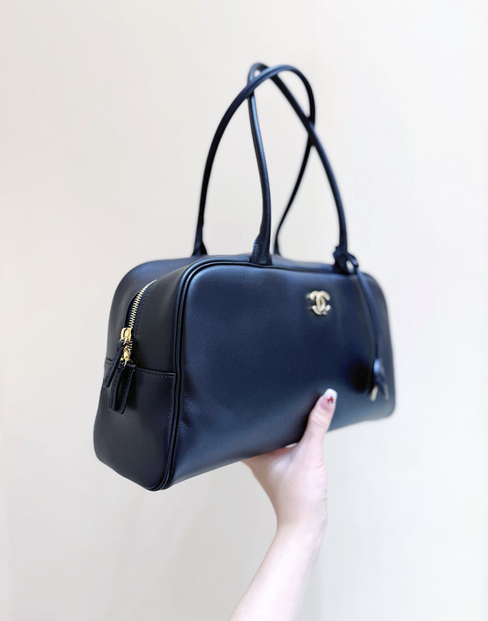 シャネル 新作バッグ 2026 CHANEL 2026年春夏 ラージ ボーリング バッグ ブラック AS6211-B23874-94305 シャネル ボーリング バッグ 新作 - 画像 (9)