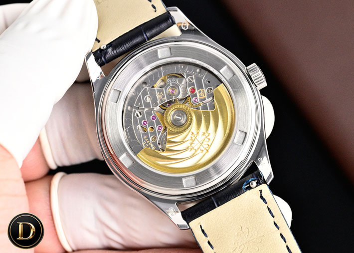 最高級パテックフィリップスーパーコピー PATEK PHILIPPE コンプリケーション メンズ腕時計 ネイビー 5147G-001 メンズ パテック フィリップ 時計 - 画像 (4)