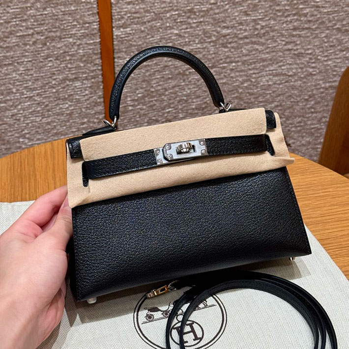 エルメス ミニケリー 黒
