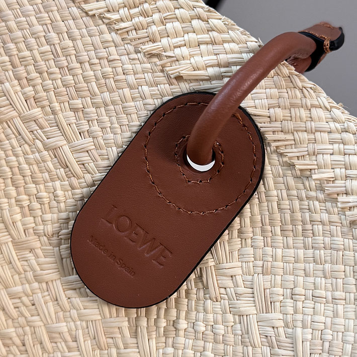 最高級ロエベスーパーコピー LOEWE アナグラム バスケットバッグ スモール ナチュラル/タン AABKP65X04-2435 ロエベ トートバッグ アウトレット - 画像 (3)