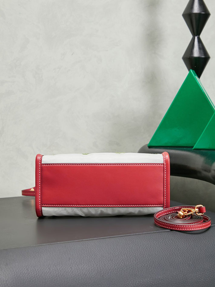 最高級MiuMiuスーパーコピー ミュウミュウ エンブロイダリーメッシュ トップハンドルバッグ レッド 5BA310_2IHV_F0011 ミュウミュウ トートバッグ アウトレット - 画像 (6)