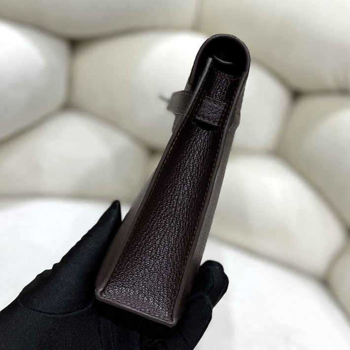 エルメスコピー通販 HERMES ケリーエラン ルージュセリエ シェブルミゾル シルバー金具 ケリーエラン H085885CK0G ケリーエラン 定価 - 画像 (8)