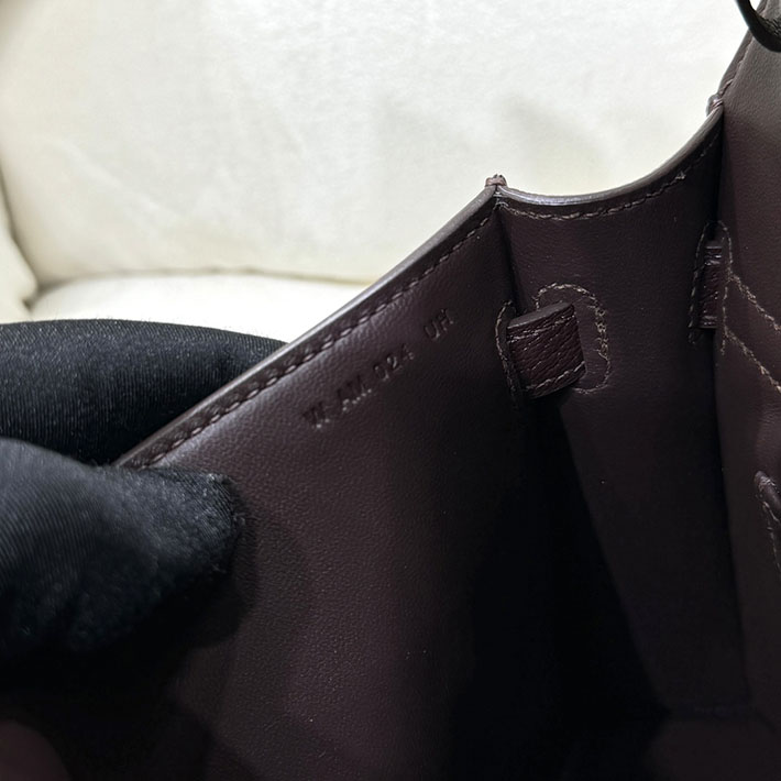 エルメスコピー通販 HERMES ケリーエラン ルージュセリエ シェブルミゾル シルバー金具 ケリーエラン H085885CK0G ケリーエラン 定価 - 画像 (3)