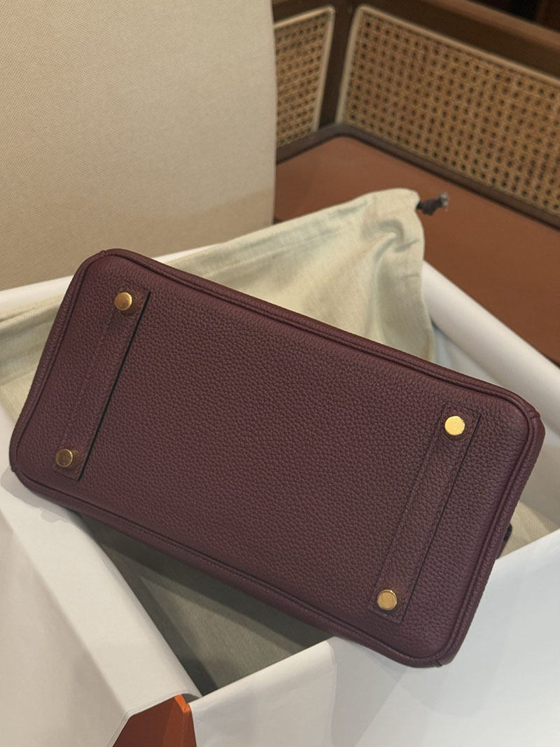 エルメスコピー通販 HERMES Birkin バーキン25 ボルドー トゴ ゴールド金具 H041702CC57 エルメスバーキン25値段 - 画像 (3)