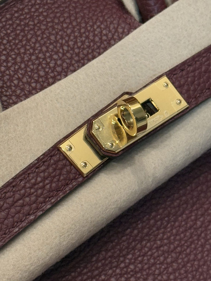 エルメスコピー通販 HERMES Birkin バーキン25 ボルドー トゴ ゴールド金具 H041702CC57 エルメスバーキン25値段 - 画像 (2)