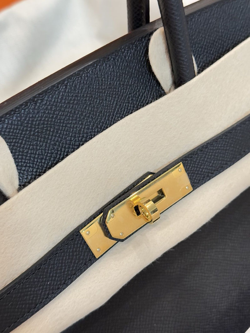 エルメスコピー通販 HERMES バーキン30 黒 ブラック ヴォーエプソン ゴールド金具 2634683 エルメスバーキン30コピー - 画像 (8)