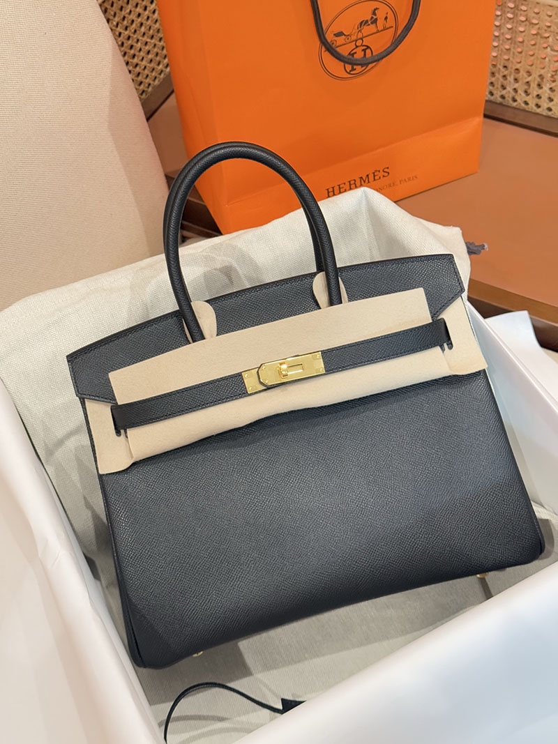 エルメスコピー通販 HERMES バーキン30 黒 ブラック ヴォーエプソン ゴールド金具 2634683 エルメスバーキン30コピー - 画像 (7)