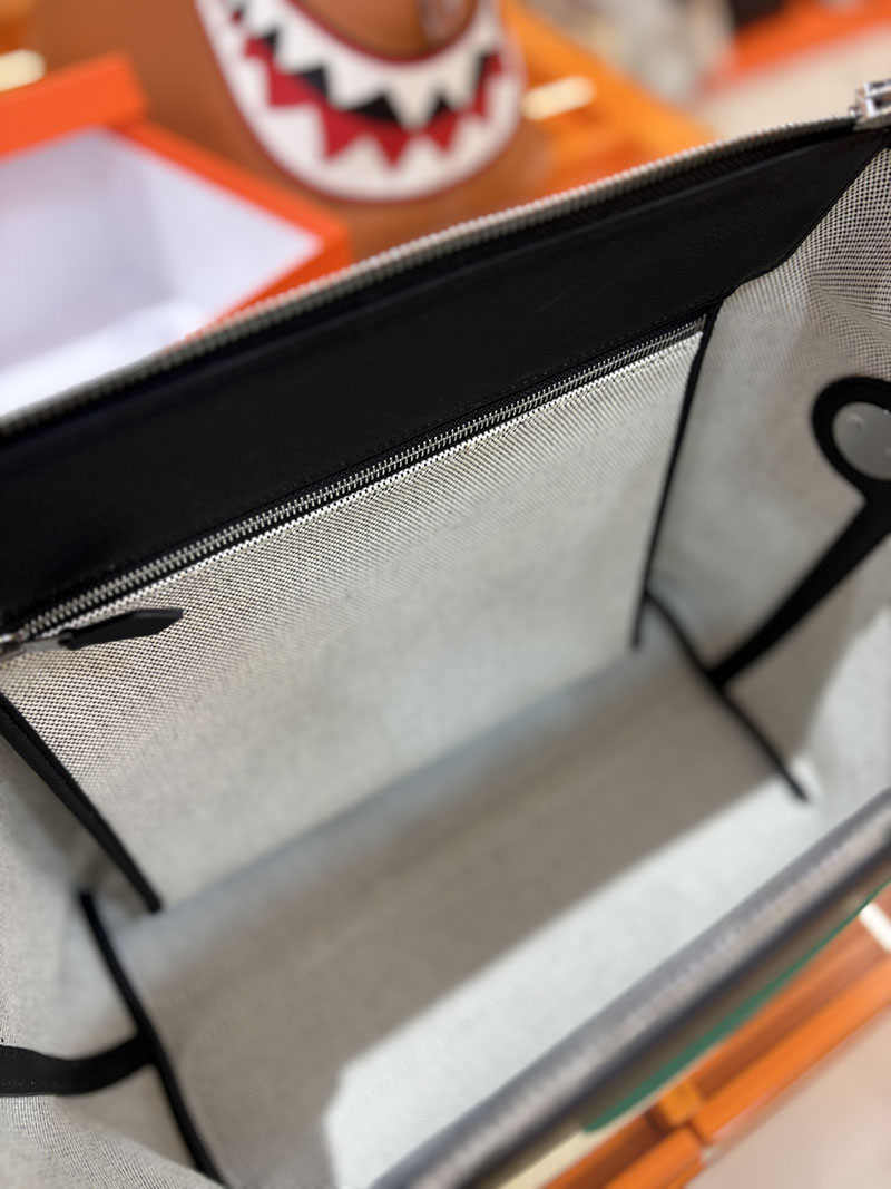 エルメス メンズバッグ HERMES R.M.S 12H bag フール トゥ バッグ ブルーイドラ トワルアッシュ シルバー金具 H086064CKAB エルメス フールトゥ 定価 - 画像 (2)