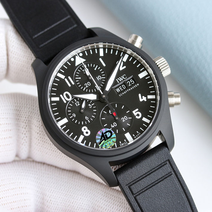最高級IWC時計コピー パイロット・ウォッチ・クロノグラフ 41 トップガン・オセアナ ブルー IW389404 IWC 時計 メンズ - 画像 (8)