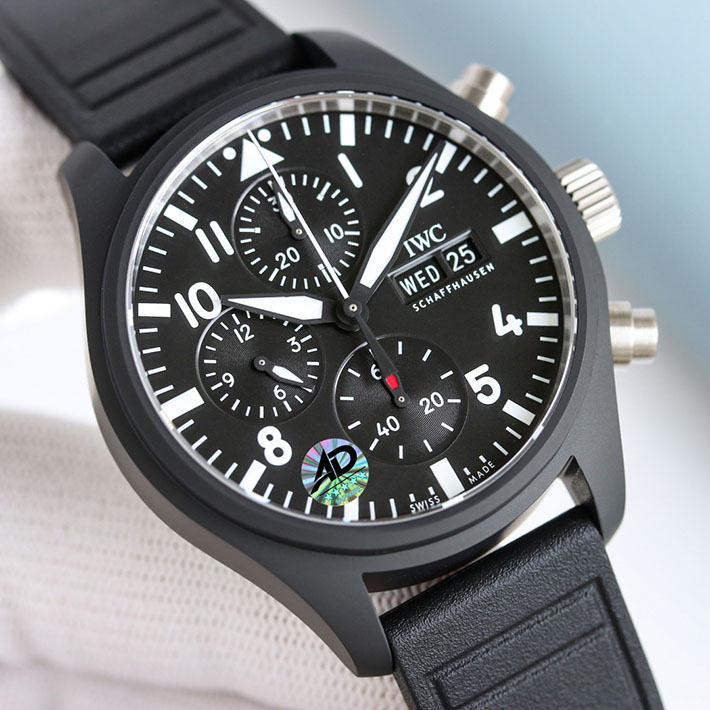 最高級IWC時計コピー パイロット・ウォッチ・クロノグラフ 41 トップガン・オセアナ ブルー IW389404 IWC 時計 メンズ - 画像 (6)