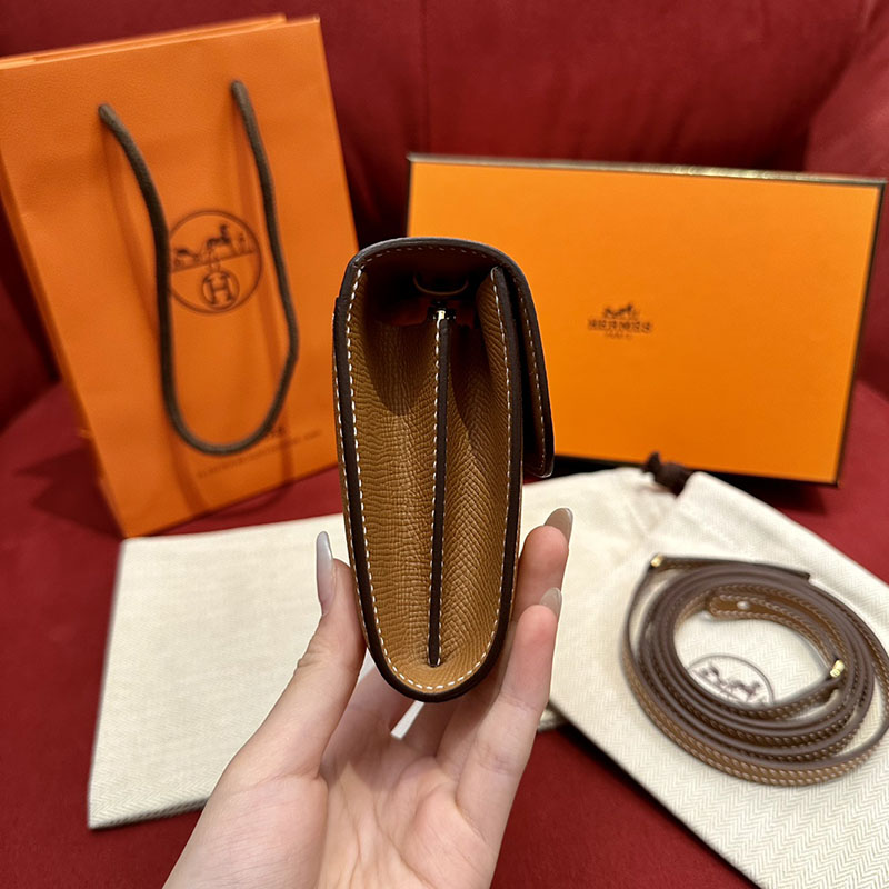 エルメス安い HERMES コンスタンスロング トゥーゴー ゴールド ヴォーエプソン ゴールド金具 H080201CC37 エルメス ショルダーバッグ ミニ - 画像 (5)