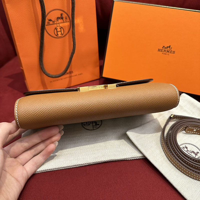 エルメス安い HERMES コンスタンスロング トゥーゴー ゴールド ヴォーエプソン ゴールド金具 H080201CC37 エルメス ショルダーバッグ ミニ - 画像 (4)