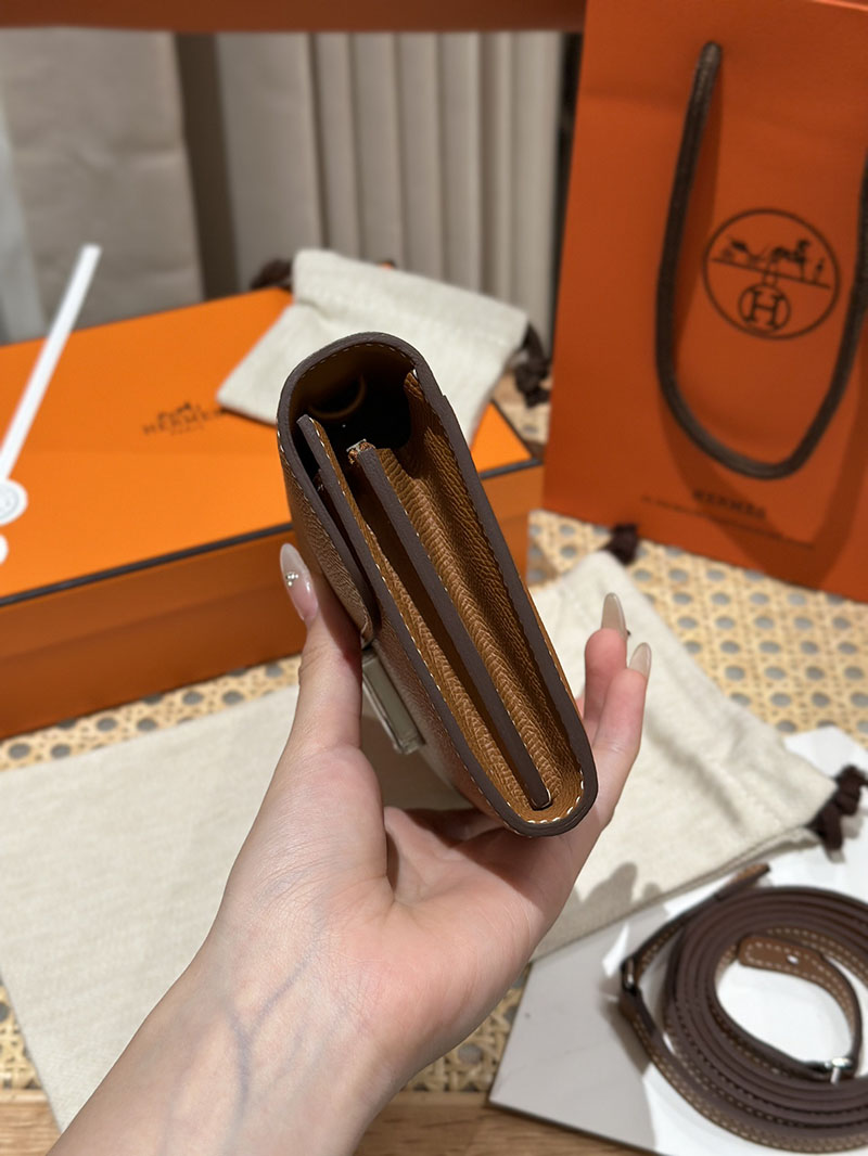 エルメス安い HERMES コンスタンスロング トゥーゴー ゴールド ヴォーエプソン シルバー金具 H080201CK37 コンスタンス トゥーゴー 値段 - 画像 (7)