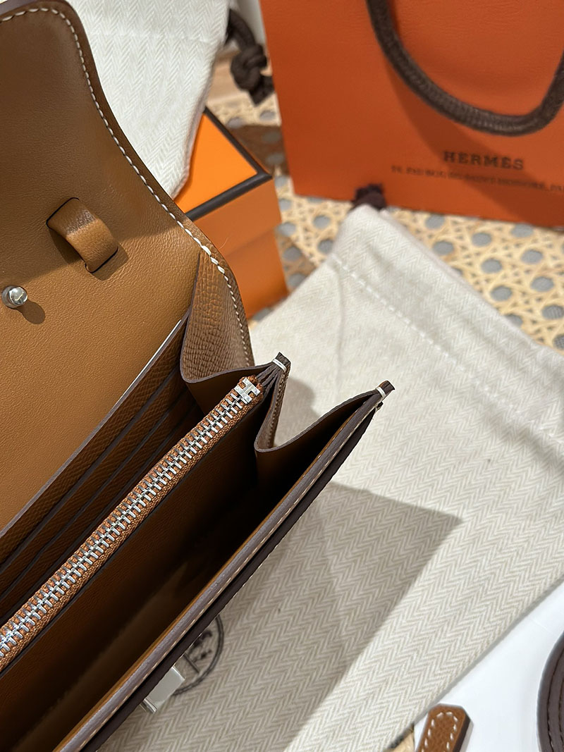エルメス安い HERMES コンスタンスロング トゥーゴー ゴールド ヴォーエプソン シルバー金具 H080201CK37 コンスタンス トゥーゴー 値段 - 画像 (2)