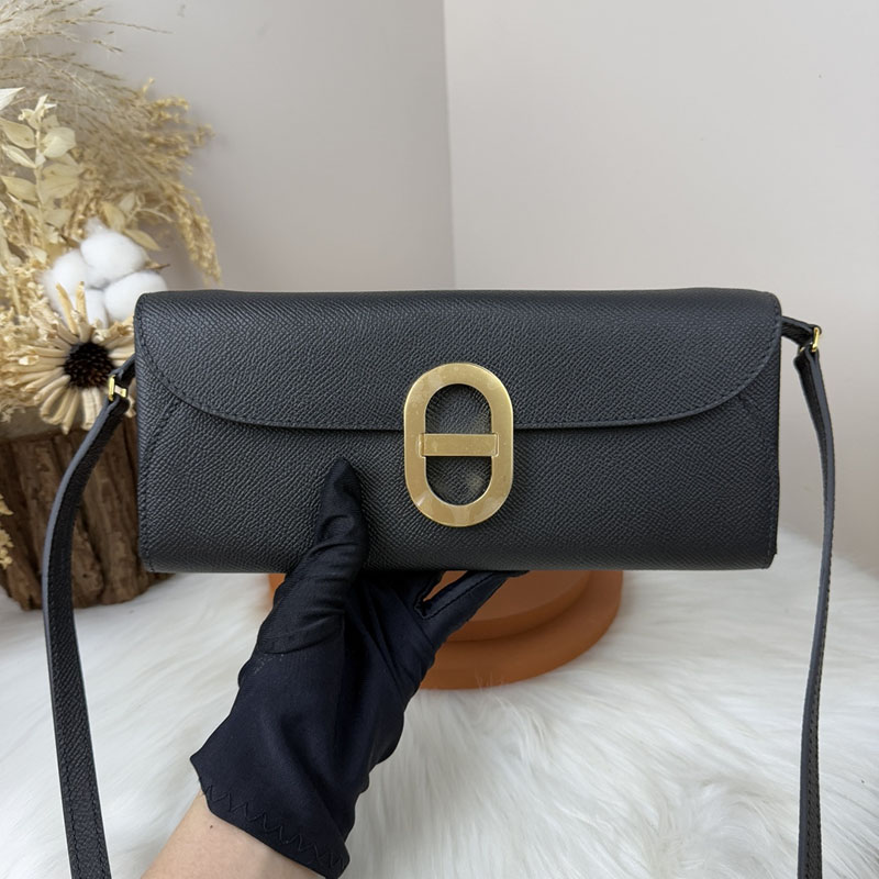 エルメス安い HERMES シェーヌダンクル トゥーゴー ブラック ヴォーエプソン シルバー金具 H083141CC89 エルメス 斜めがけ ショルダーバッグ - 画像 (3)