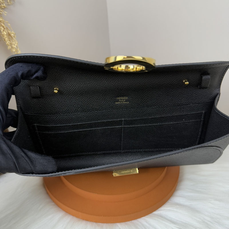 エルメス安い HERMES シェーヌダンクル トゥーゴー ブラック ヴォーエプソン シルバー金具 H083141CC89 エルメス 斜めがけ ショルダーバッグ - 画像 (2)