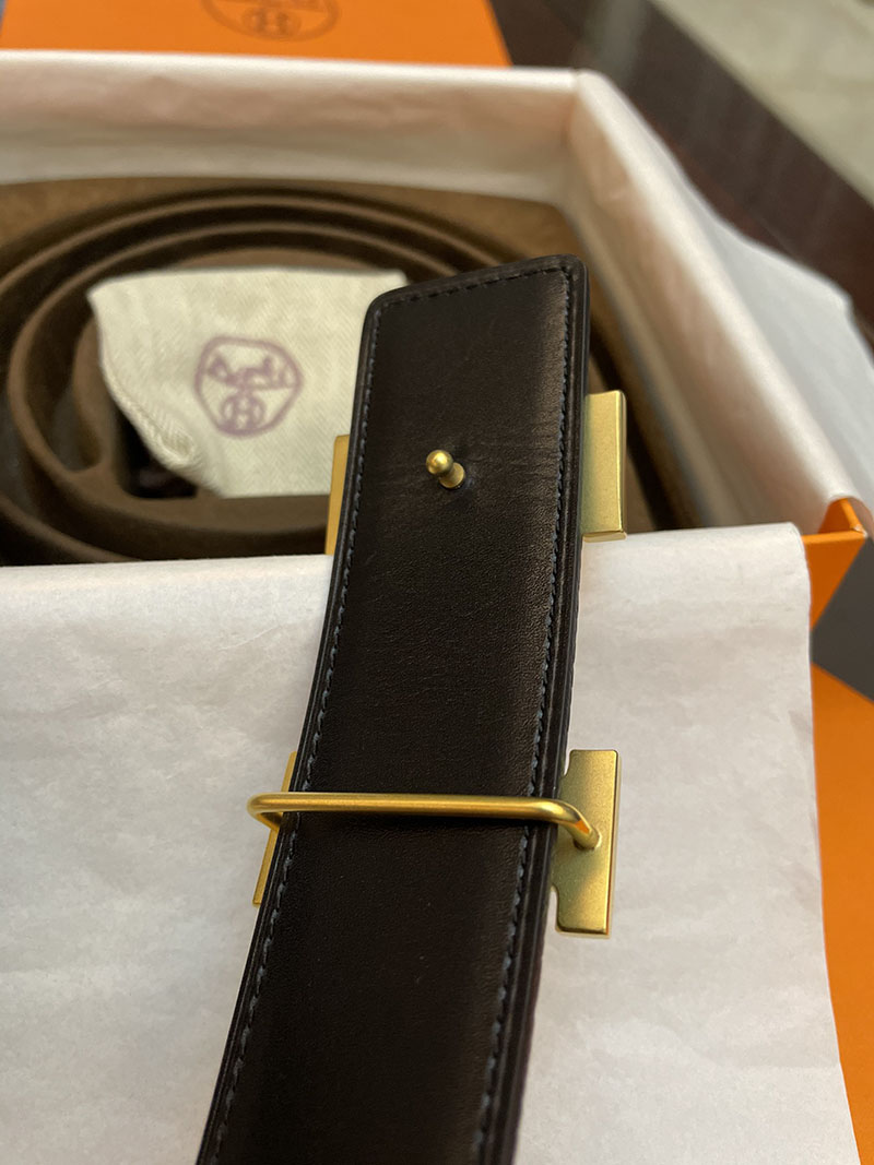 最高級エルメススーパーコピー HERMES リバーシブル 38mm ベルト Hバックル コンスタンス ベルト メンズ 2635099 エルメス ベルト メンズ リバーシブル - 画像 (6)
