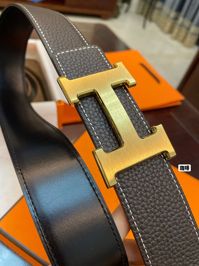 最高級エルメススーパーコピー HERMES リバーシブル 38mm ベルト Hバックル コンスタンス ベルト メンズ 2635099 エルメス ベルト メンズ リバーシブル - 画像 (2)