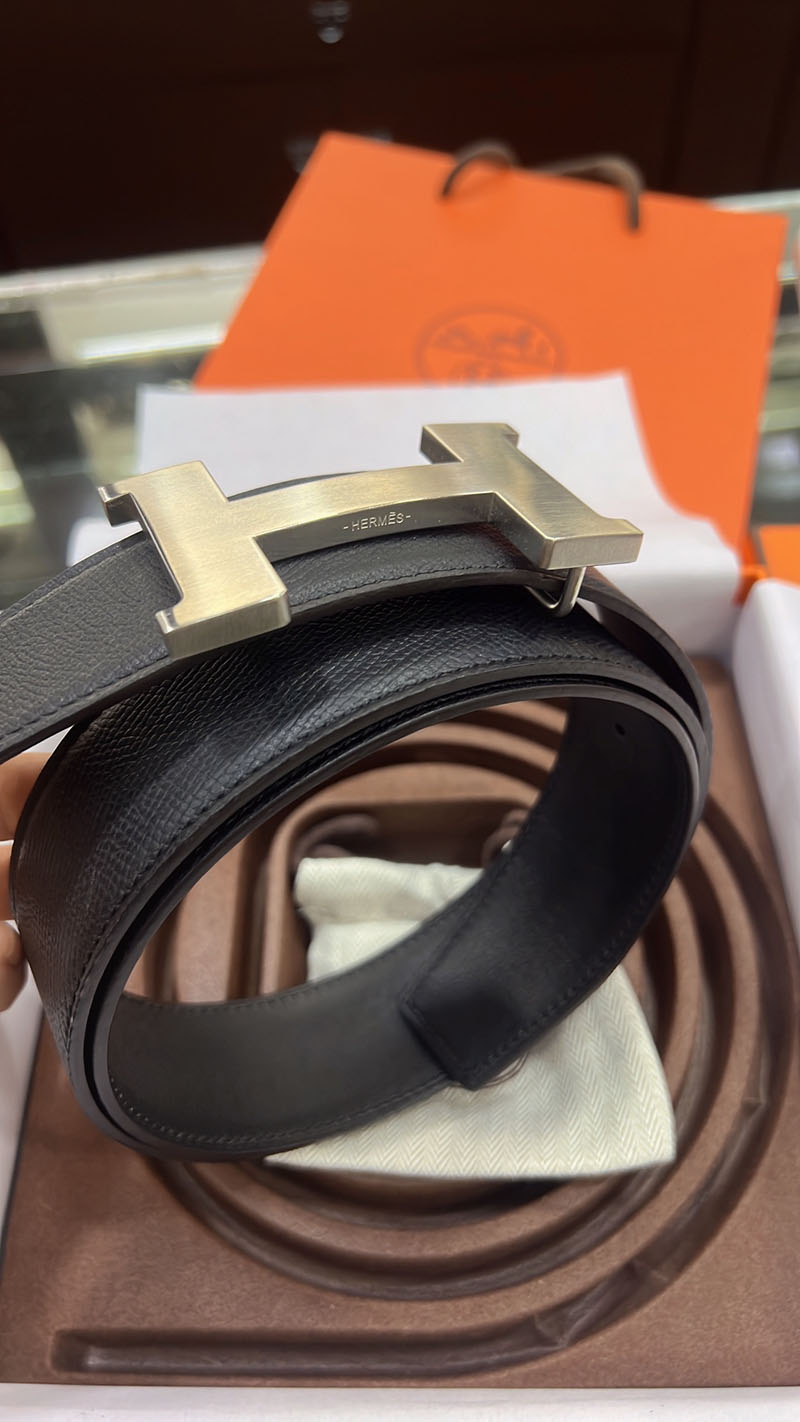 最高級エルメススーパーコピー HERMES リバーシブル 38mm ベルト Hバックル コンスタンス ベルト メンズ 2635102 エルメス ベルト 交換 - 画像 (6)