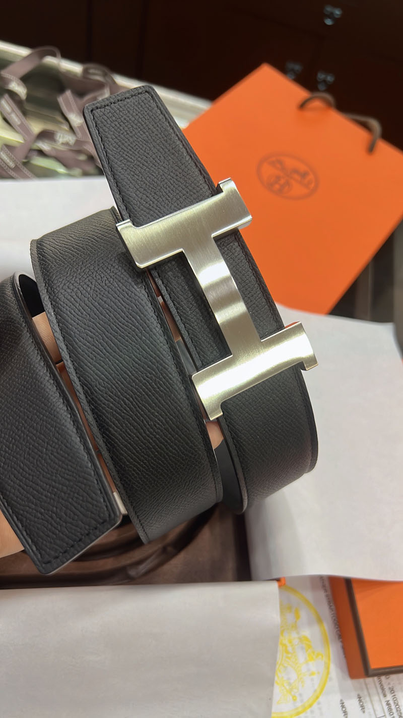 最高級エルメススーパーコピー HERMES リバーシブル 38mm ベルト Hバックル コンスタンス ベルト メンズ 2635102 エルメス ベルト 交換 - 画像 (3)