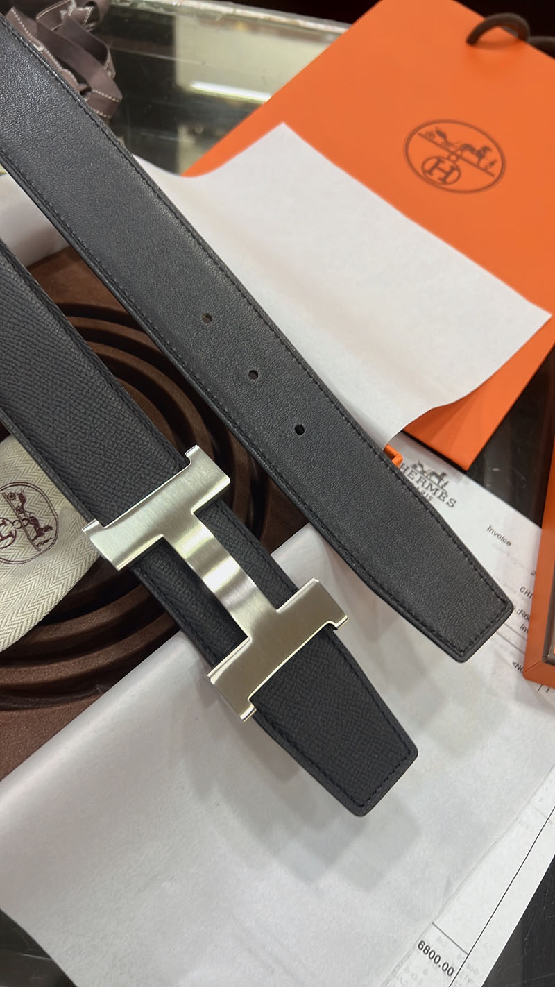最高級エルメススーパーコピー HERMES リバーシブル 38mm ベルト Hバックル コンスタンス ベルト メンズ 2635102 エルメス ベルト 交換 - 画像 (2)