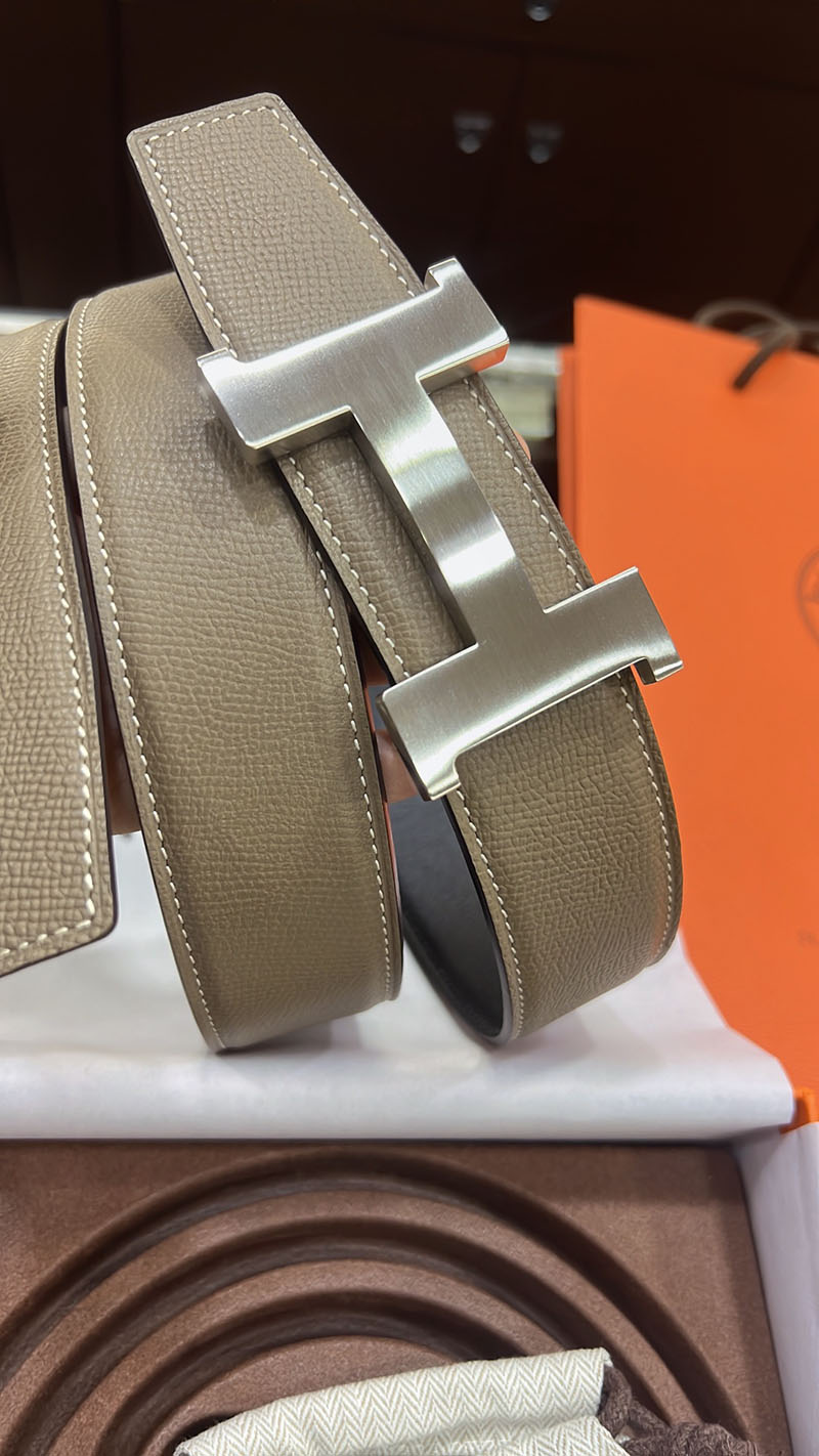 最高級エルメススーパーコピー HERMES リバーシブル 38mm ベルト Hバックル コンスタンス ベルト メンズ 2635103 エルメス ベルト 定価 - 画像 (3)