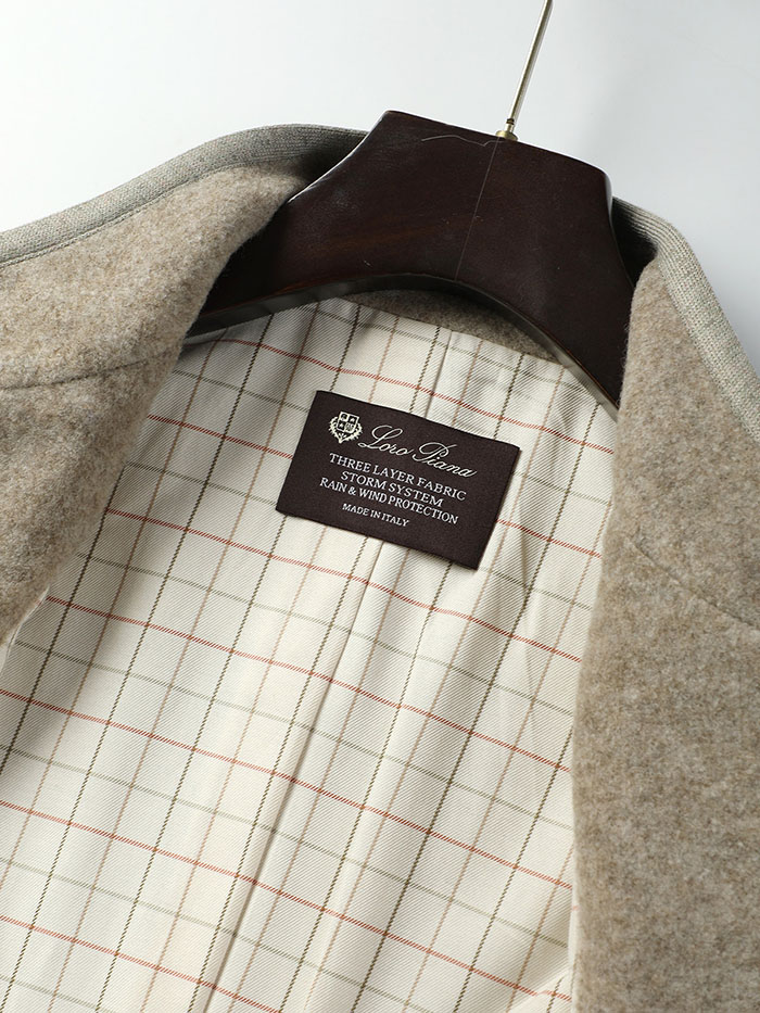 最高級ロロ・ピアーナスーパーコピー Loro Piana オールドマネー,秋冬の新作 暖かなカシミヤ スタンドカラージャケット LP2603014 ロロピアーナ カシミヤジャケット - 画像 (9)