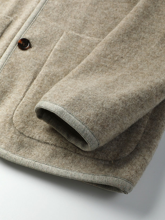 最高級ロロ・ピアーナスーパーコピー Loro Piana オールドマネー,秋冬の新作 暖かなカシミヤ スタンドカラージャケット LP2603014 ロロピアーナ カシミヤジャケット - 画像 (8)