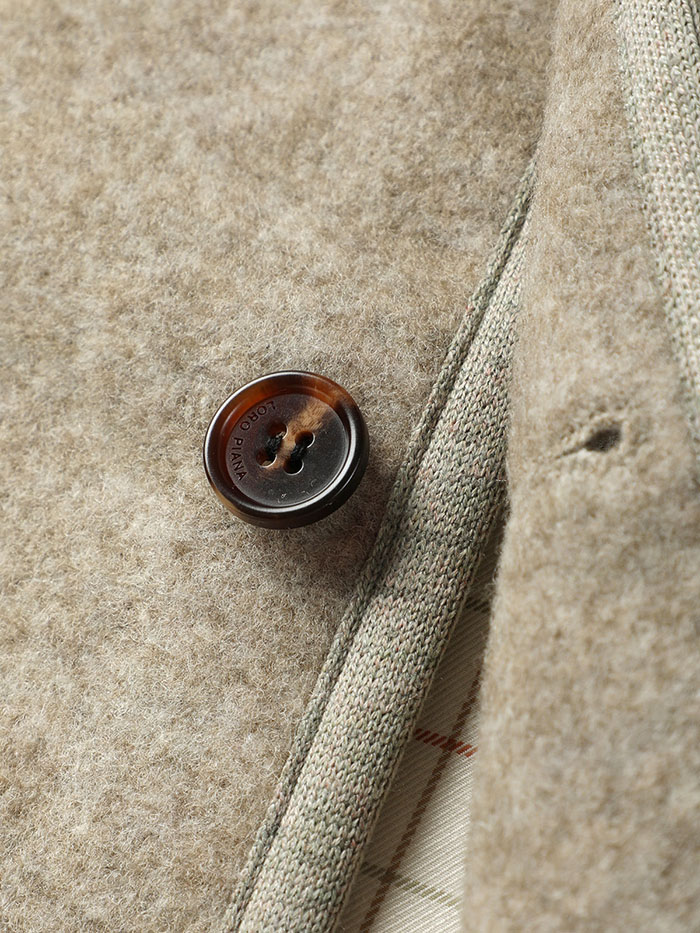 最高級ロロ・ピアーナスーパーコピー Loro Piana オールドマネー,秋冬の新作 暖かなカシミヤ スタンドカラージャケット LP2603014 ロロピアーナ カシミヤジャケット - 画像 (6)