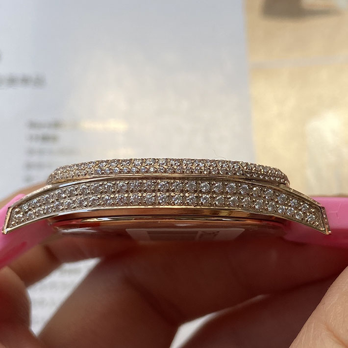最高級パテックフィリップスーパーコピー PATEK PHILIPPE アクアノート ルーチェ ピュア・ピンク 2635339 パテックフィリップ レディース 公式 - 画像 (4)
