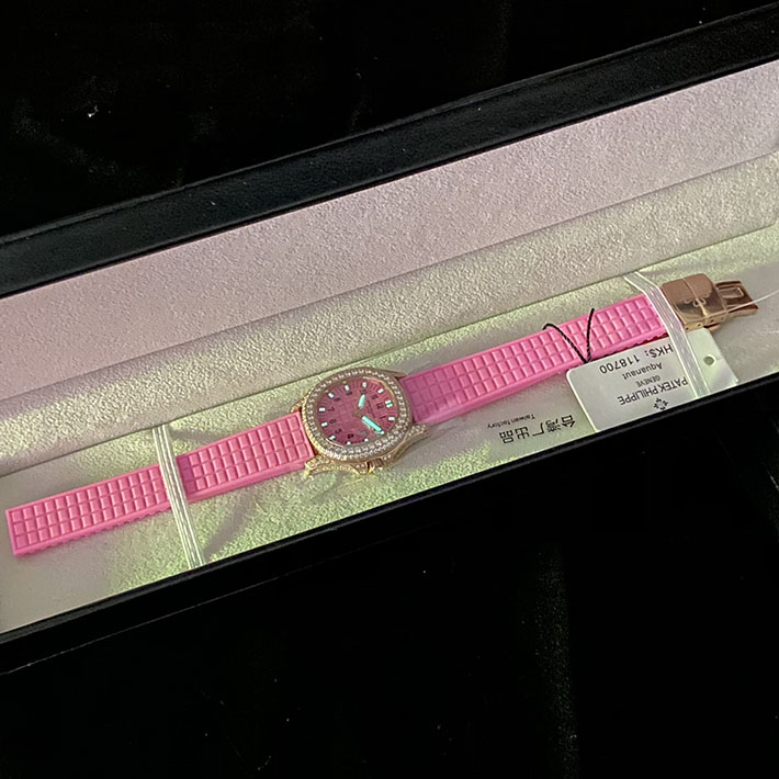 最高級パテックフィリップスーパーコピー PATEK PHILIPPE アクアノート ルーチェ ピュア・ピンク 2635339 パテックフィリップ レディース 公式 - 画像 (2)