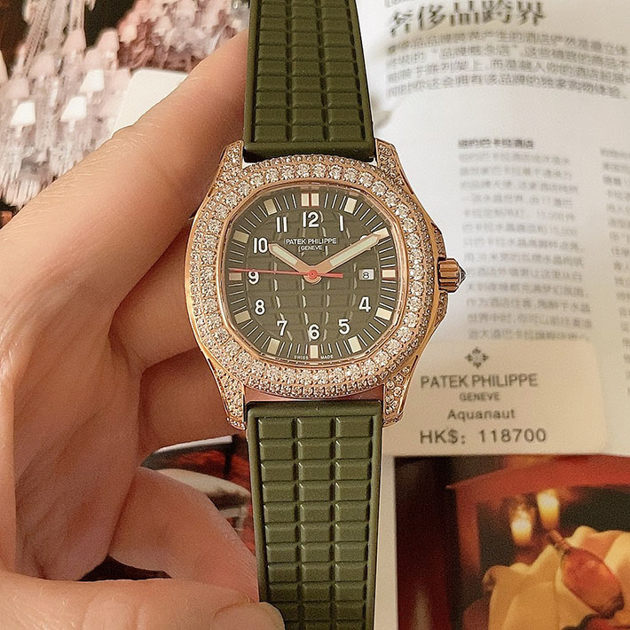 最高級パテックフィリップスーパーコピー PATEK PHILIPPE Aquanaut Luce アクアノート ルーチェ レディース腕時計 2635343 パテックフィリップ スーパーコピー - 画像 (9)
