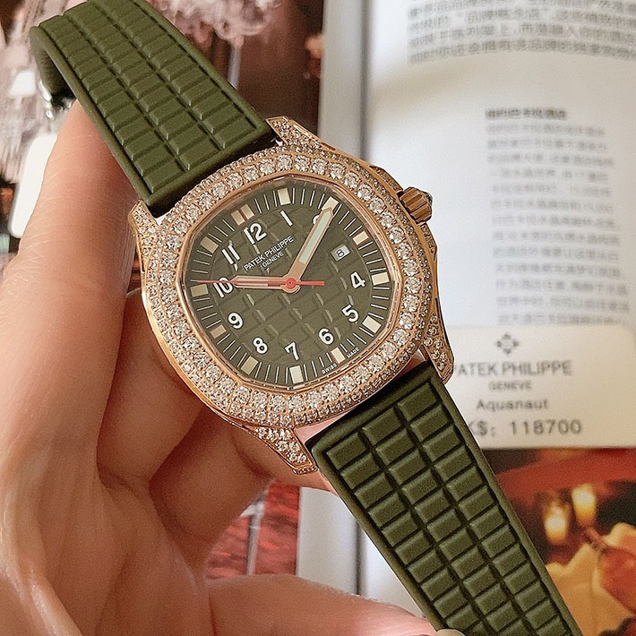 最高級パテックフィリップスーパーコピー PATEK PHILIPPE Aquanaut Luce アクアノート ルーチェ レディース腕時計 2635343 パテックフィリップ スーパーコピー - 画像 (8)