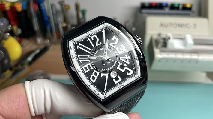 最高級フランクミュラースーパーコピー Franck Muller ヴァンガード グラシエ V45SCDT GLACIER AC BC 2635354 フランクミュラー ヴァンガード 評判 - 画像 (9)