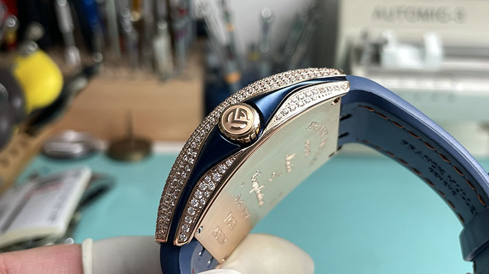 最高級フランクミュラースーパーコピー Franck Muller ヴァンガード ヨッティング ダイヤモンド V45SCDT YACHT D 5NBL フランクミュラー ヴァンガード ダイヤ - 画像 (4)