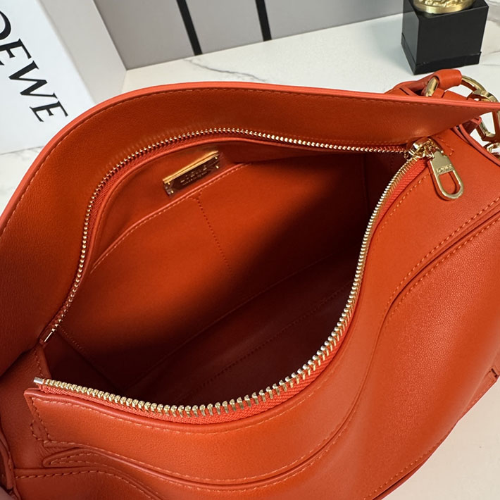 最高級ロエベスーパーコピー LOEWE パズルエッジ バッグ ミディアム(クラシックカーフ)サンライズオレンジ A510P49X23-5557 ロエベ バッグ アウトレット - 画像 (3)